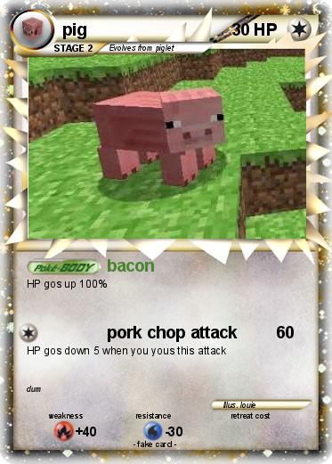 Pokemon pig