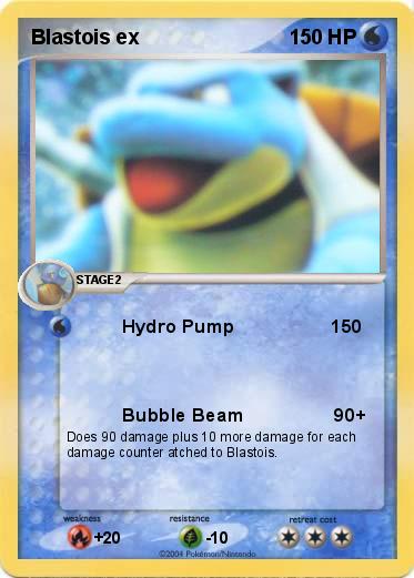 Pokemon Blastois ex