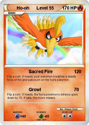 Pokemon Ho-oh      Level 55