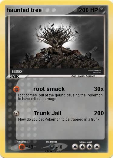 Pokemon haunted tree