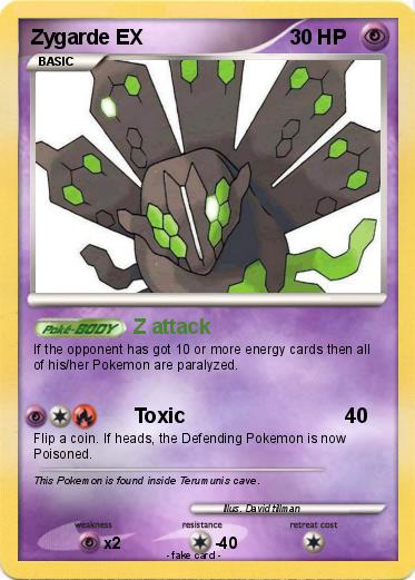 Pokemon Zygarde EX