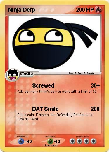 Pokemon Ninja Derp