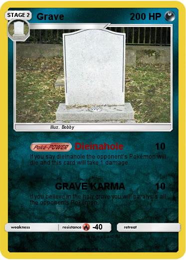 Pokemon Grave