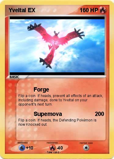 Pokemon Yveltal EX