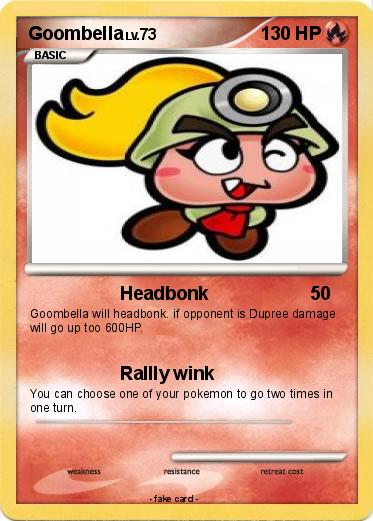 Pokemon Goombella