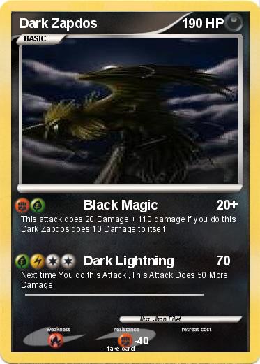 Pokemon Dark Zapdos