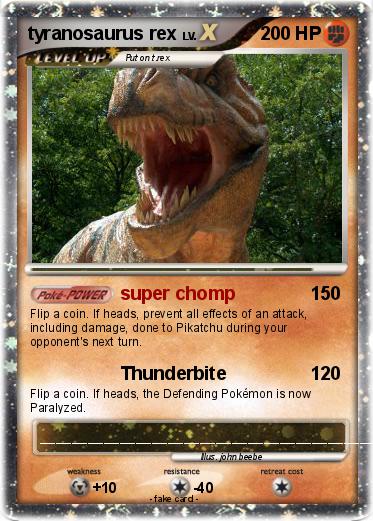 Pokemon tyranosaurus rex