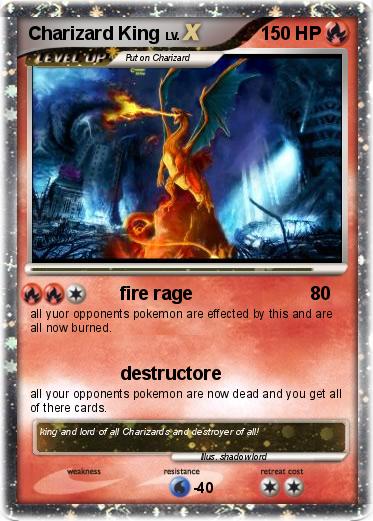 Pokemon Charizard King