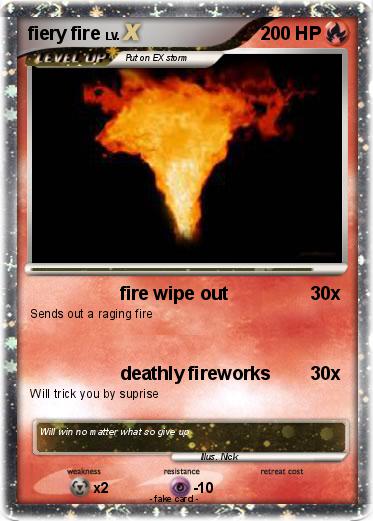 Pokemon fiery fire