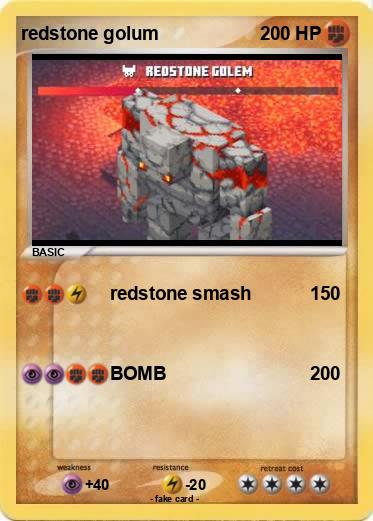 Pokemon redstone golum