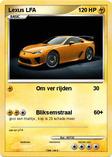 Pokemon Lexus LFA