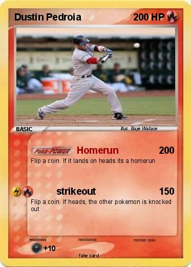 Pokemon Dustin Pedroia