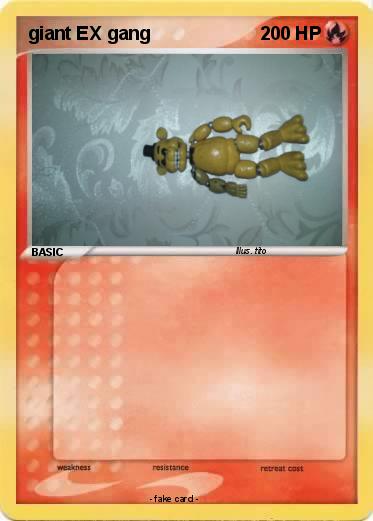 Pokemon giant EX gang