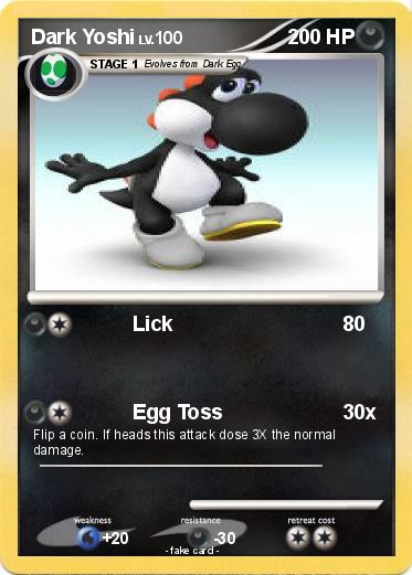 Pokemon Dark Yoshi