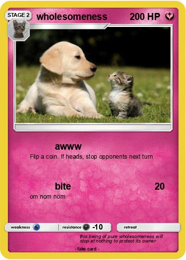 Pokemon wholesomeness