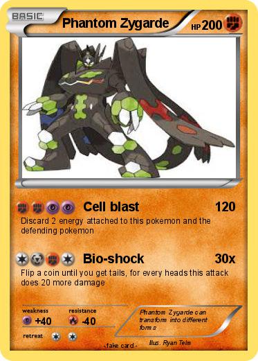 Pokemon Phantom Zygarde Pokemon Phantom Zygarde