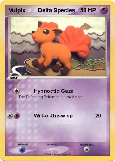 Pokemon Vulpix        Delta Species