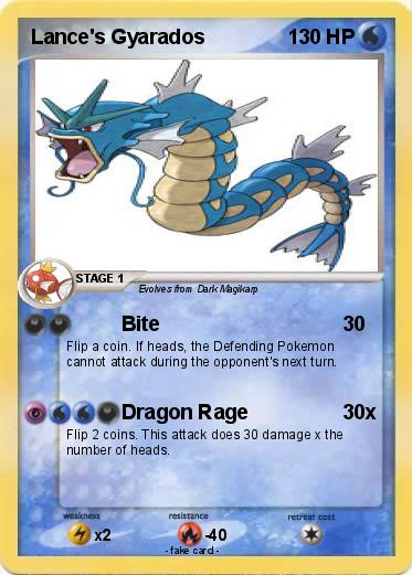 Pokemon Lance's Gyarados