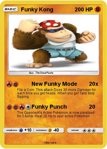 Pokemon Funky Kong