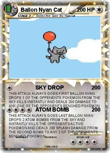 Pokemon Ballon Nyan Cat