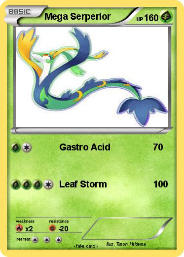 Pokemon Mega Serperior
