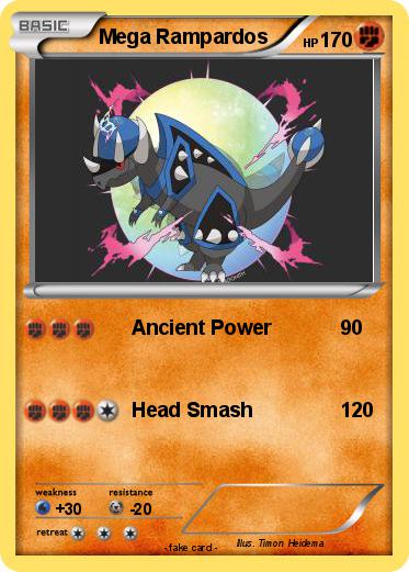 Pokemon Mega Rampardos