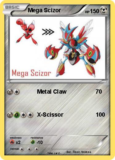 Pokemon Mega Scizor