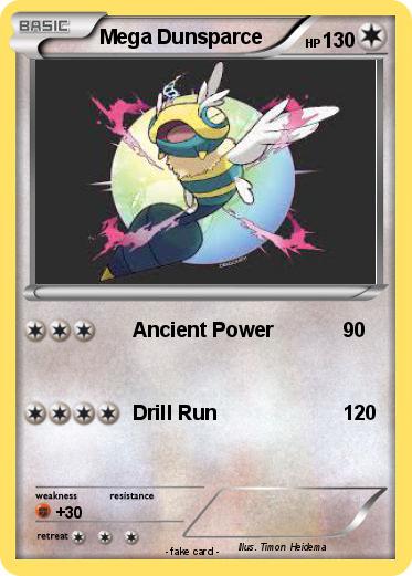Pokemon Mega Dunsparce