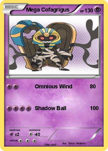 Pokemon Mega Cofagrigus