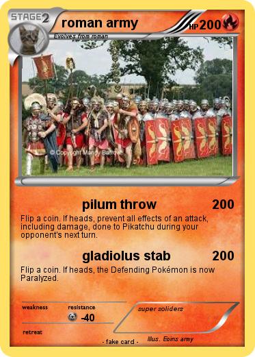 Pokemon roman army