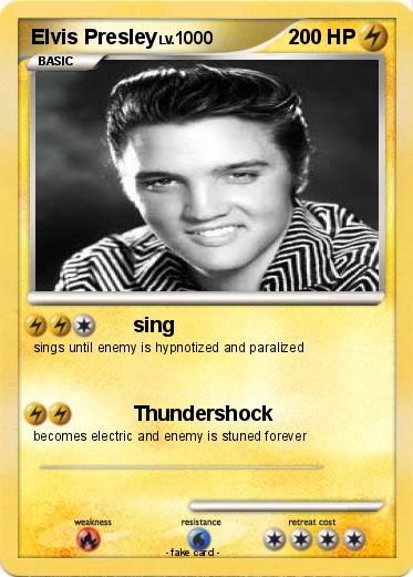 Pokemon Elvis Presley