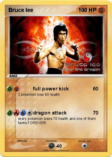Pokemon Bruce lee