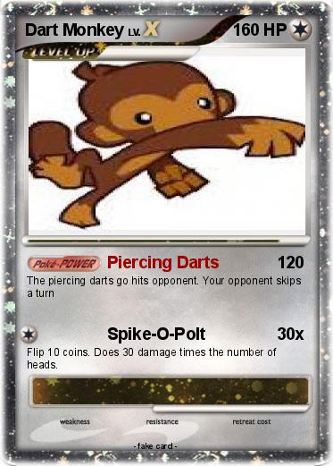 Pokemon Dart Monkey