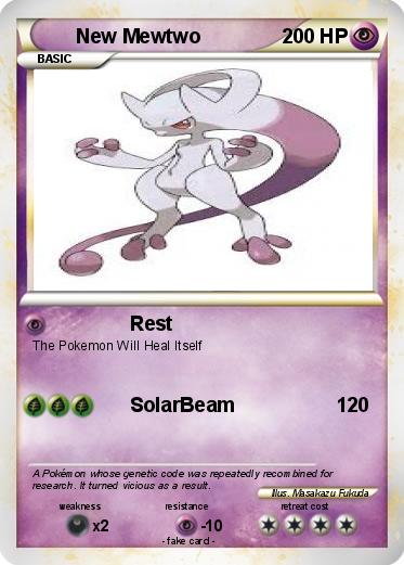Pokemon New Mewtwo