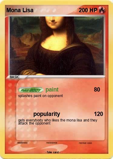 Pokemon Mona Lisa