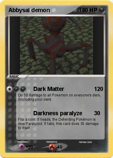 Pokemon Abbysal demon