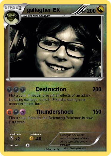 Pokemon gallagher EX