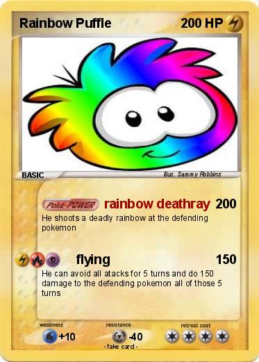 Pokemon Rainbow Puffle