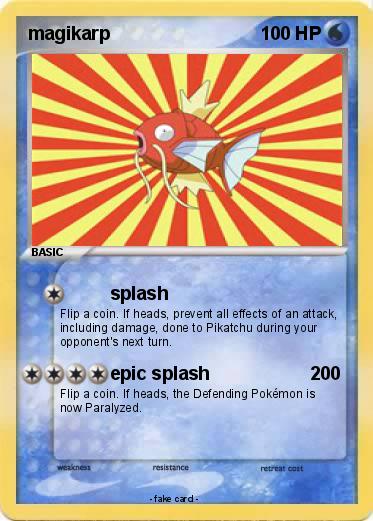 Pokemon magikarp
