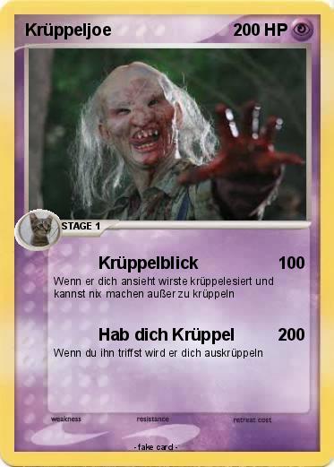 Pokemon Krüppeljoe