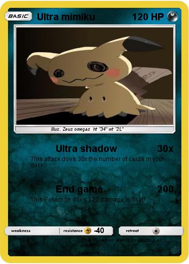 Pokemon Ultra mimiku