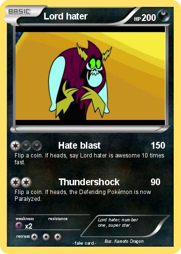 Pokemon Lord hater