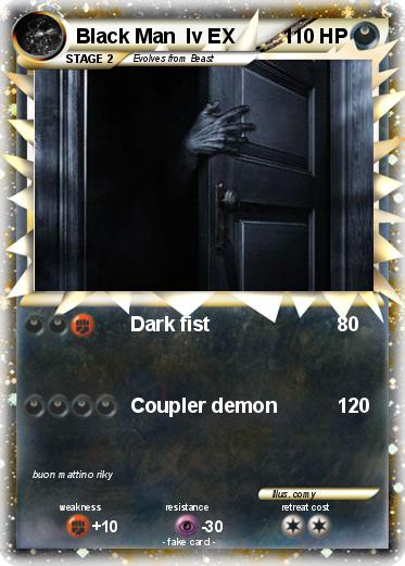 Pokemon Black Man  lv EX