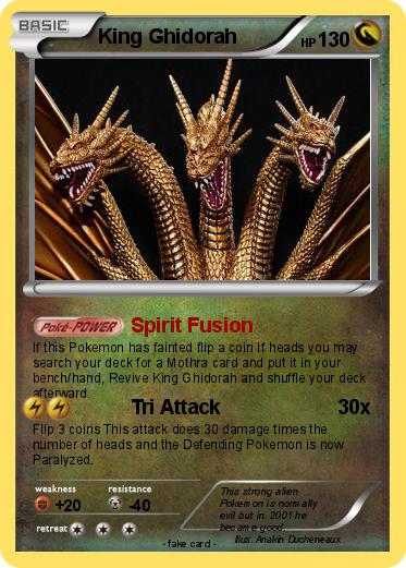 Pokemon King Ghidorah
