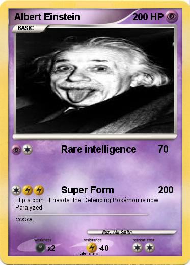 Pokemon Albert Einstein
