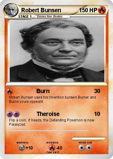 Pokemon Robert Bunsen
