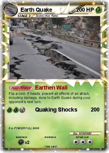 Pokemon Earth Quake