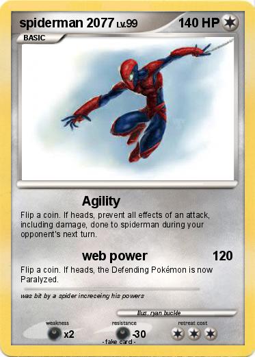 Pokemon spiderman 2077