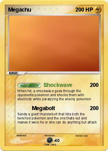 Pokemon Megachu