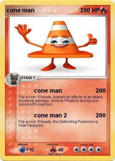 Pokemon cone man